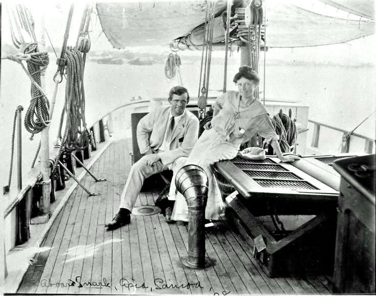 Джек Лондон со второй женой Чармиан Киттредж.