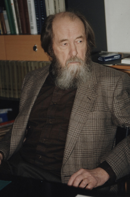 Александр Солженицын, 1995 год. Фото:www.russianlook.com